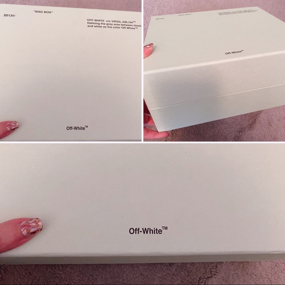 Off-White Black Mini Plain Binder Clip Flap Bag - Picture 12 of 12